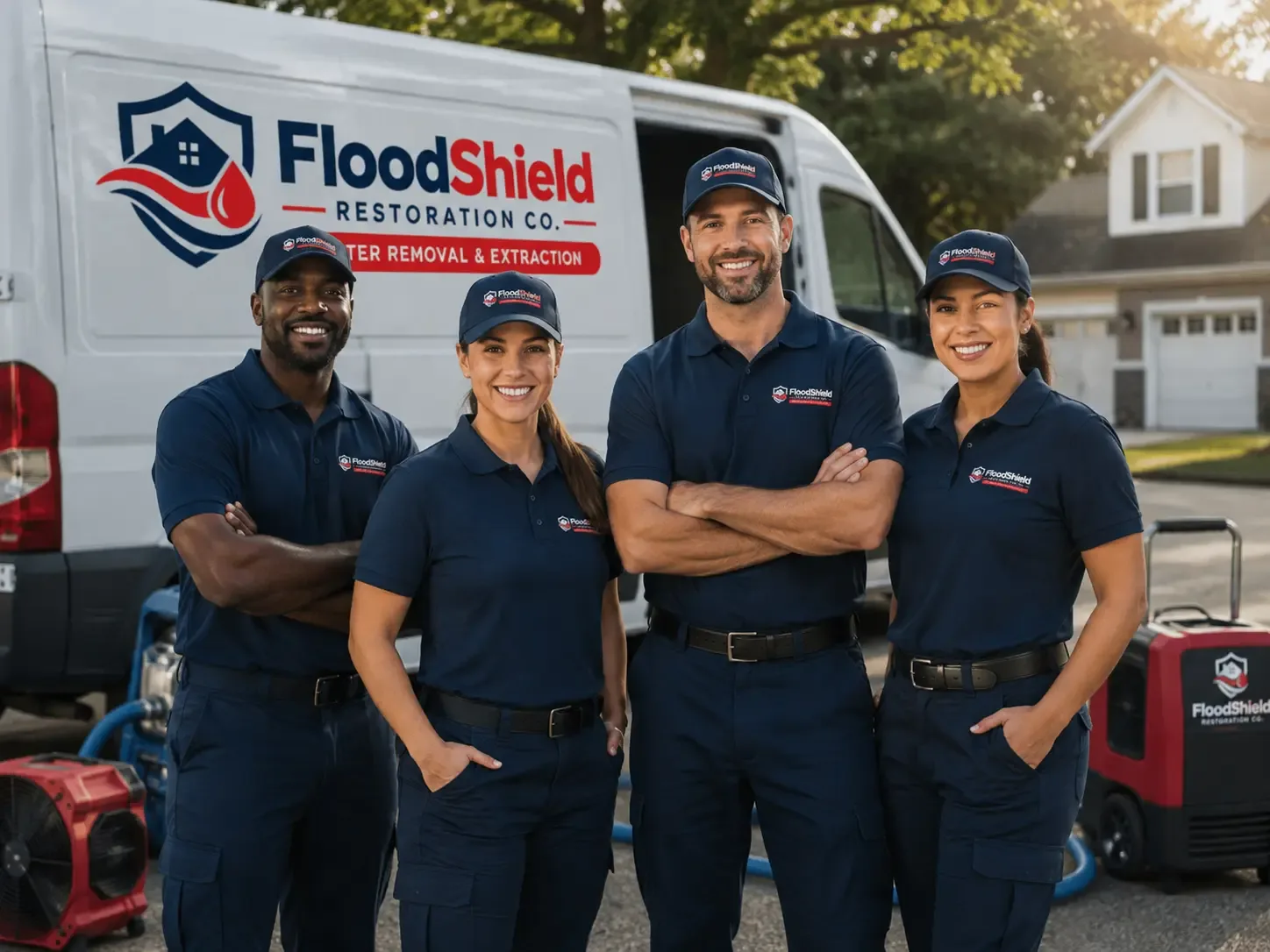 Flood Damage Restoration company in Rothbury, MI